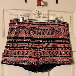 Bohemian Hale Bob sequin shorts size Large